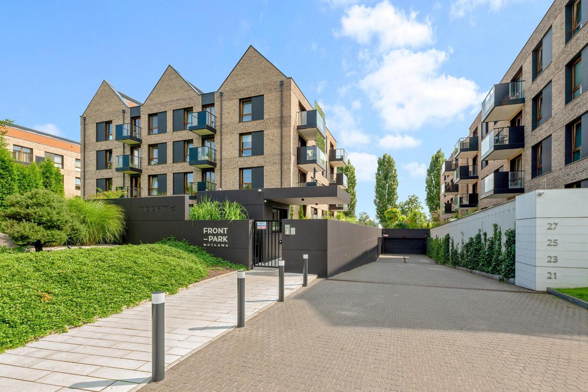 Front Park Apartments With Parking By Lion Apartments Gdańsk Exterior foto