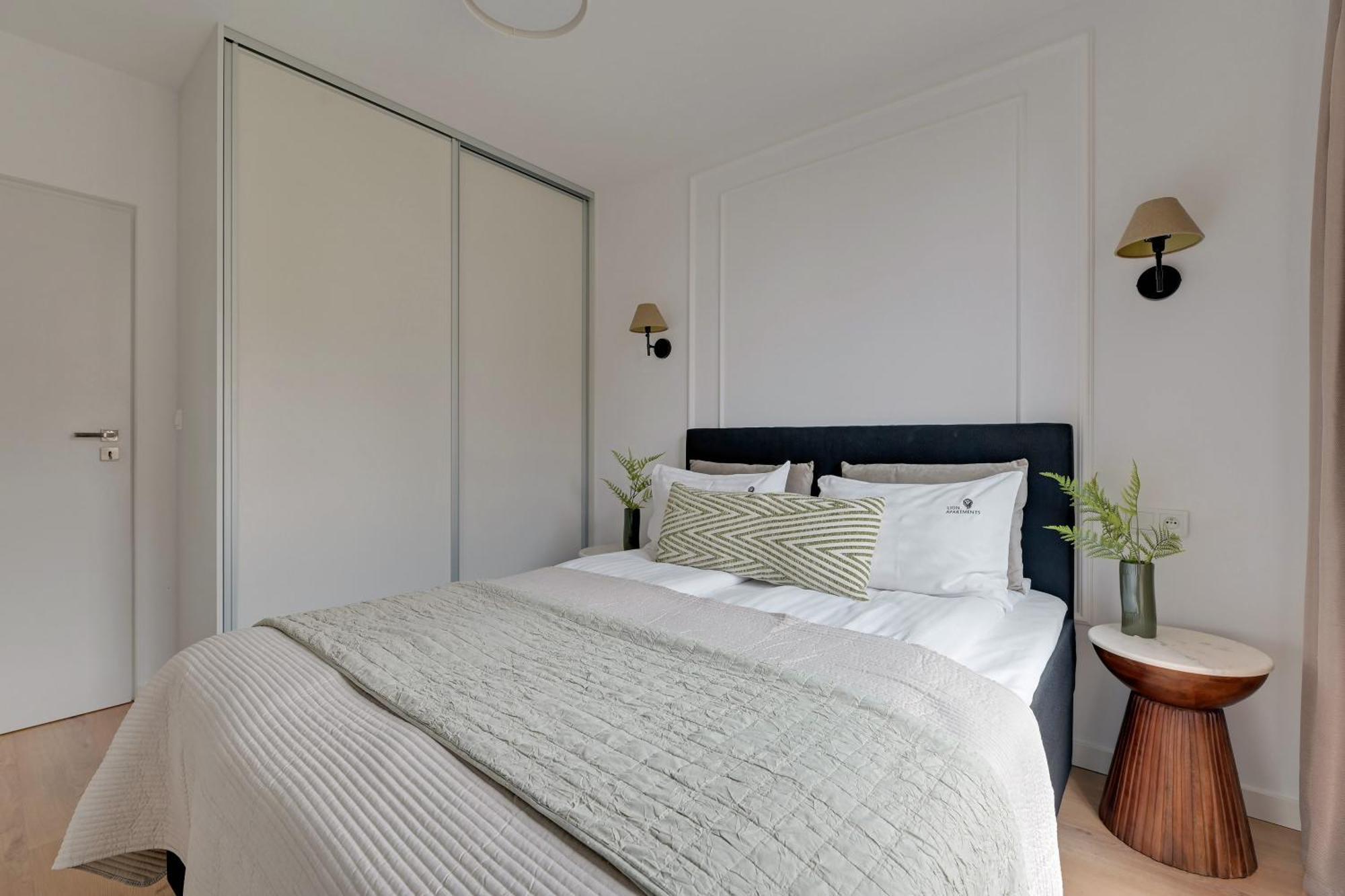Front Park Apartments With Parking By Lion Apartments Gdańsk Cameră foto