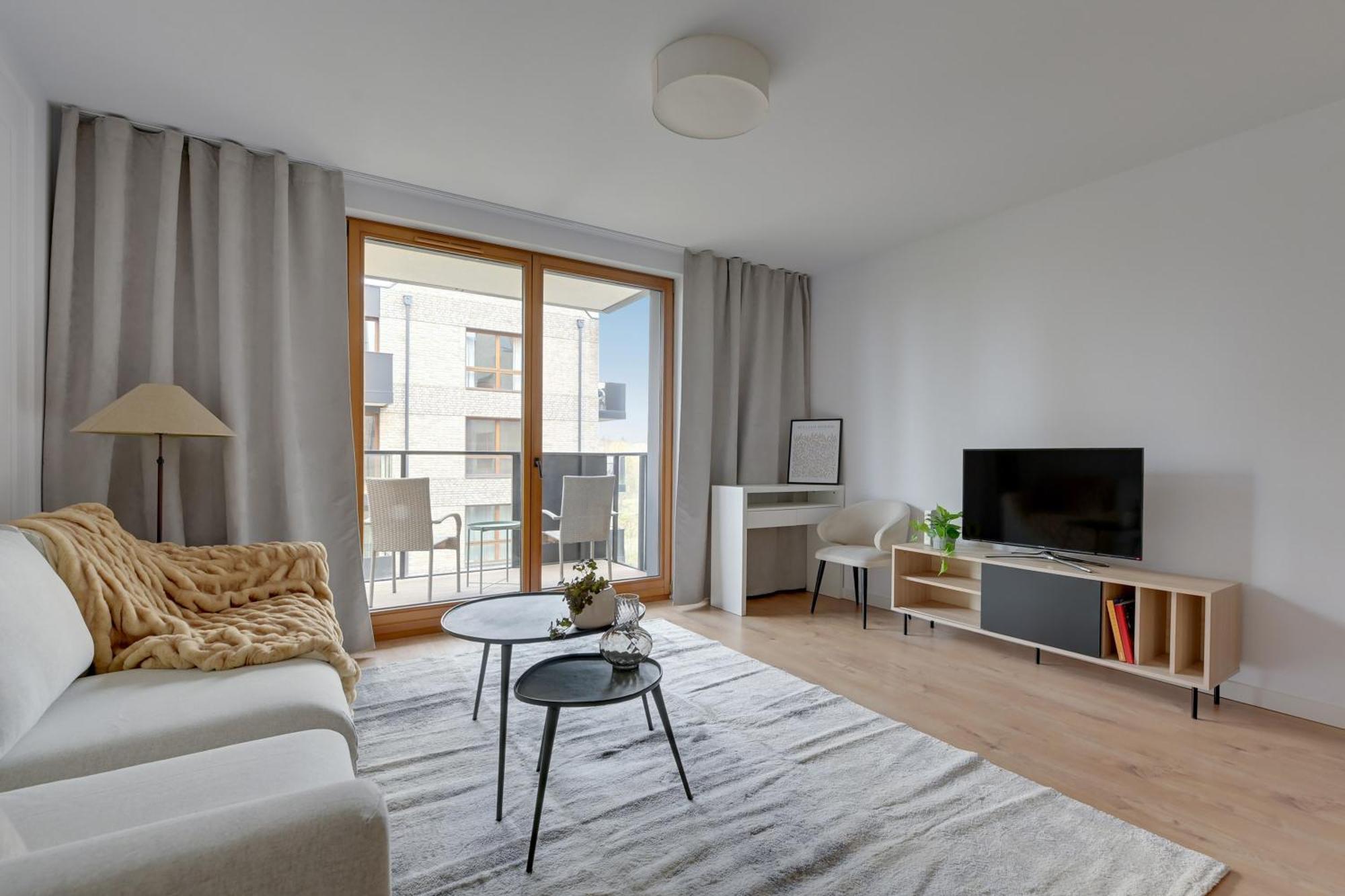 Front Park Apartments With Parking By Lion Apartments Gdańsk Exterior foto